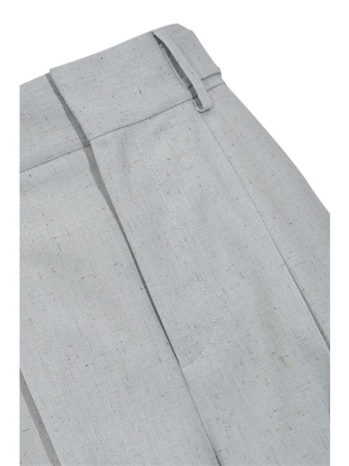 Pantaloni da abito in tweed di misto viscosa e seta ALBERTA FERRETTI | U0319 16360293